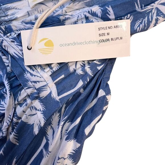 Ocean Drive Mini Dress Medium Coconutgirl Hawaiian Beachy Cutout Sundress Garb - Picture 7 of 12